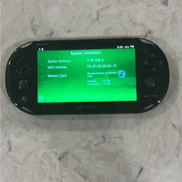 Sony Ps Vita 2001 lots of games